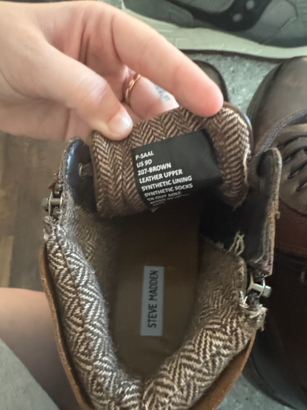 Steve Madden Brown Men’s Chukka Boots